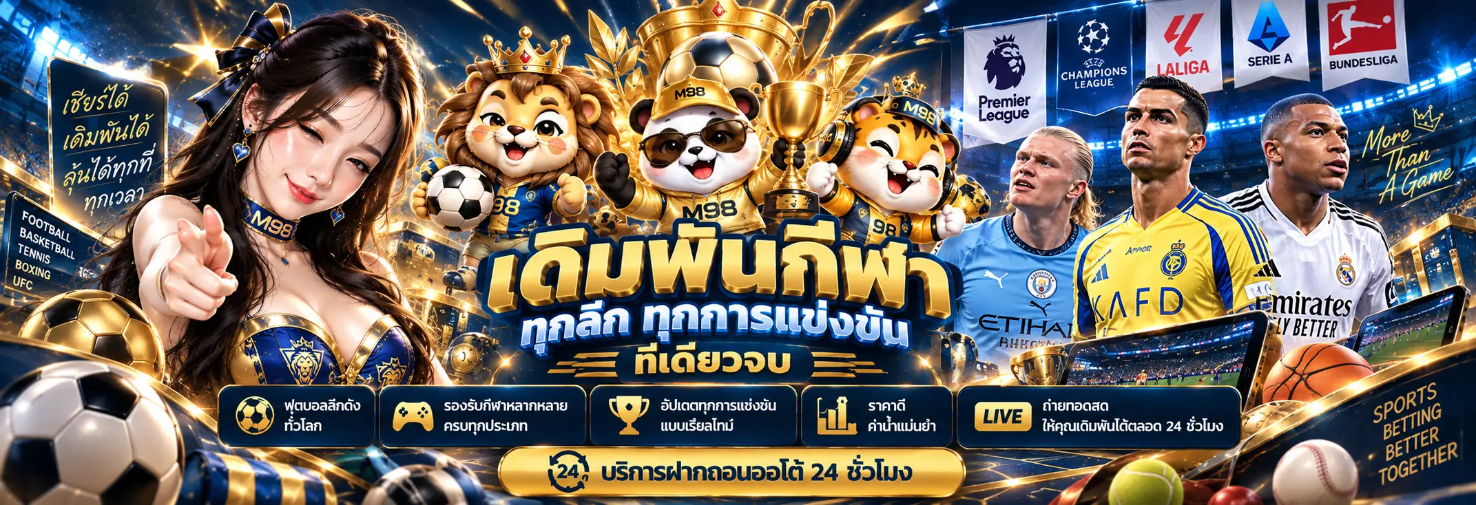 M98 สล็อตเว็บตรง รวมเกมออนไลน์ พร้อมระบบฝากถอนออโต้ตลอด 24 ชั่วโมง